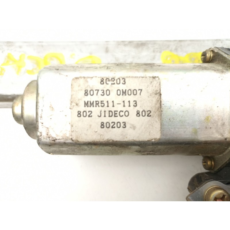 Recambio de elevalunas delantero derecho para nissan almera 2.0 d referencia OEM IAM 807300M007 MMR511113 