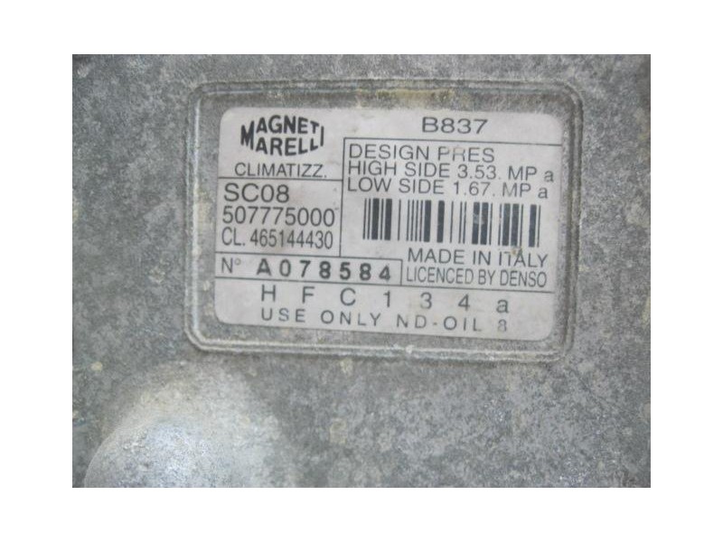 Recambio de aire acondicionado : fiat doblo : 1.2 g 223a500 65cv 5p [2003] para fiat doblo 1.2 g 223a500 65cv referencia OEM IAM