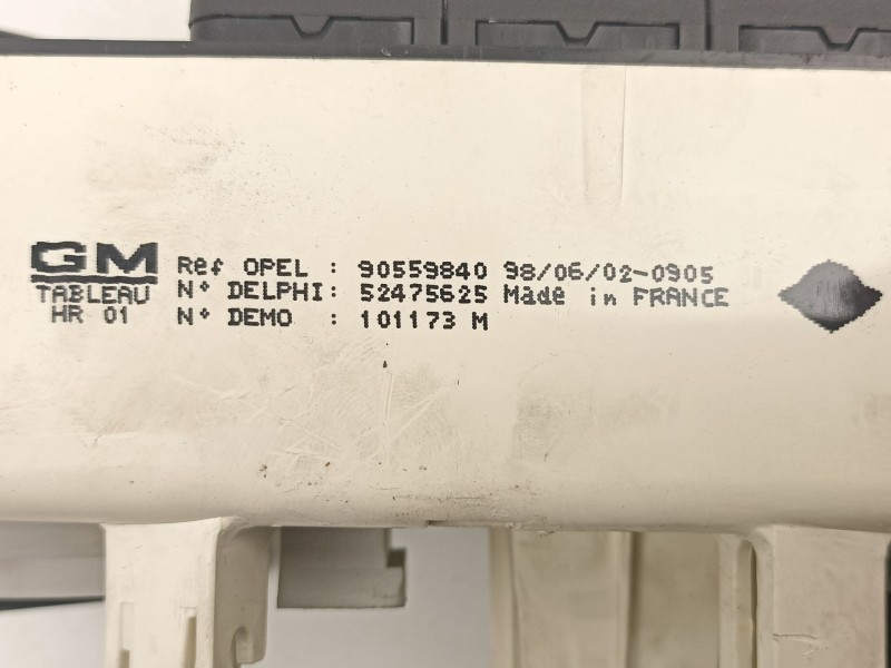 Recambio de mandos calefaccion aire para opel astra 1.6 g -x16szr referencia OEM IAM 90559840 52475625 