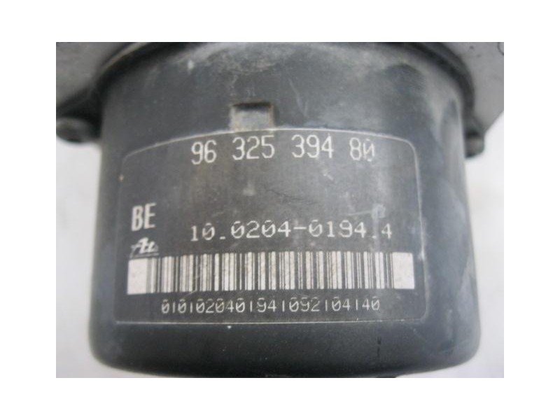 Recambio de abs : peugeot 206 : 2.0 g ew10d(rlz)140cv-descapotable [2002] para peugeot 206 2.0 g ew10d(rlz)140cv-descapotable re