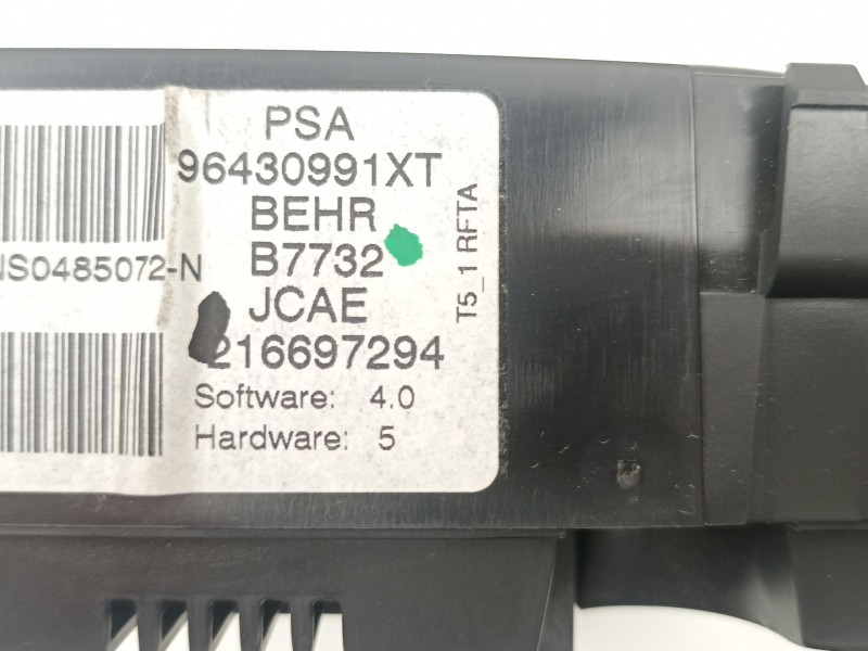 Recambio de mandos calefaccion aire para peugeot 307 (3a/c) 2.0 hdi 110 referencia OEM IAM 96430991XT 216697294 