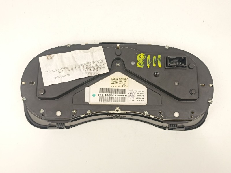 Recambio de cuadro instrumentos para peugeot 307 sw (3h) 1.6 hdi 110 referencia OEM IAM 9655476580 216785036 