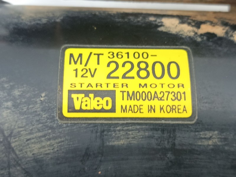 Recambio de motor arranque para hyundai accent ii (lc) 1.3 referencia OEM IAM 3610022800 TM000A27301 