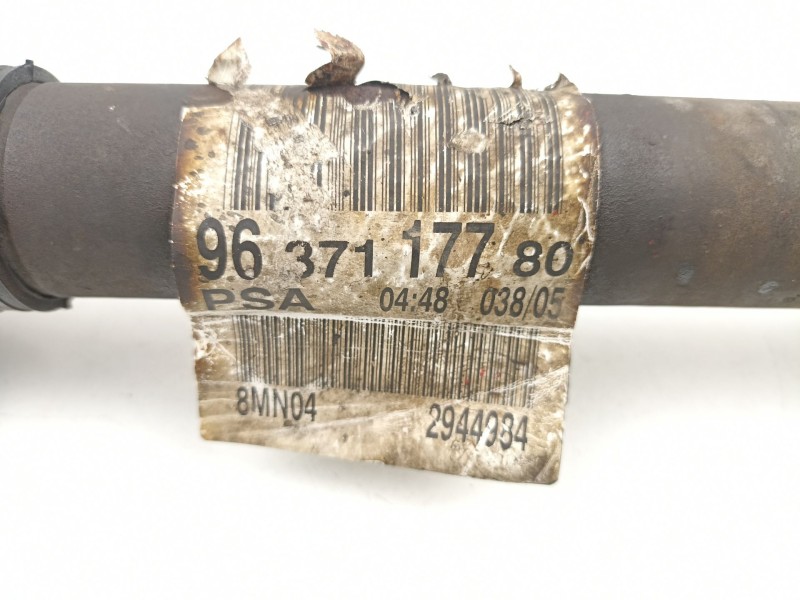 Recambio de transmision delantera izquierda para peugeot 307 sw (3h) 1.6 hdi 110 referencia OEM IAM 9637117780  