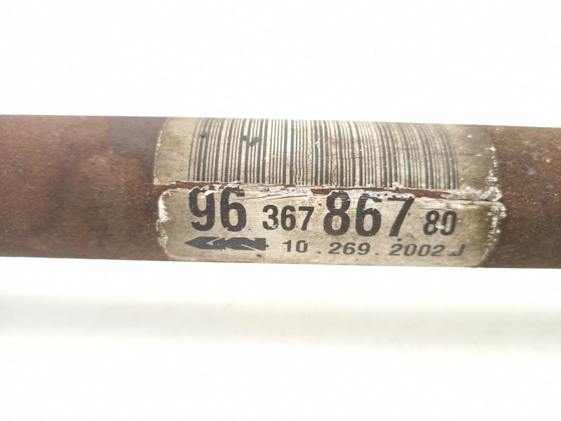 Recambio de transmision delantera izquierda para peugeot 307 (3a/c) 1.6 16v referencia OEM IAM 9636786780  