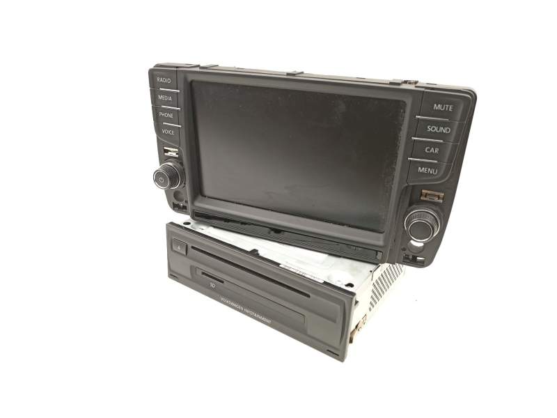 Recambio de radio cd/mp3 para volkswagen tiguan (ad1, ax1) 2.0 tdi referencia OEM IAM 7C0919606  3Q0035824B
