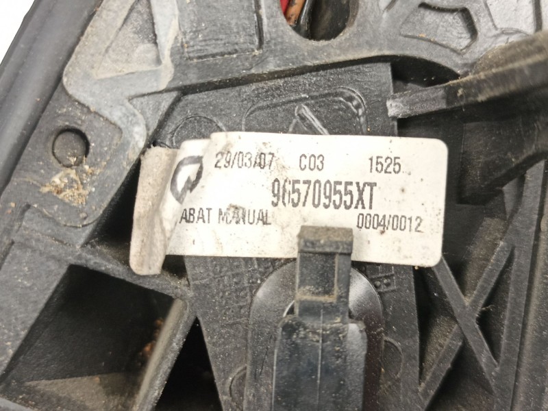 Recambio de retrovisor derecho para citroën xsara picasso (n68) 1.6 hdi referencia OEM IAM 96570955XT  