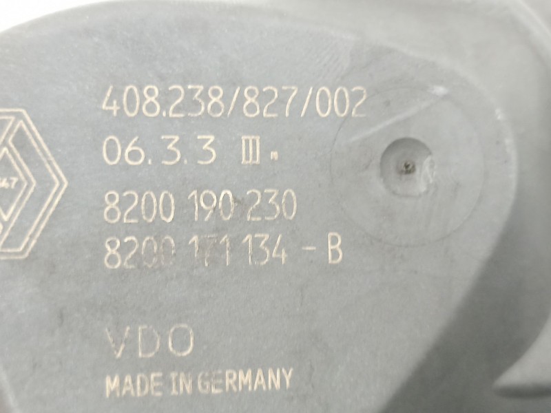 Recambio de caja mariposa para renault grand scénic ii (jm0/1_) 2.0 referencia OEM IAM 8200171134 408238827002 8200190230