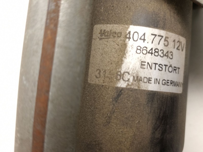 Recambio de motor limpia delantero para volvo s60 i (384) d5 referencia OEM IAM 8648343 404775 