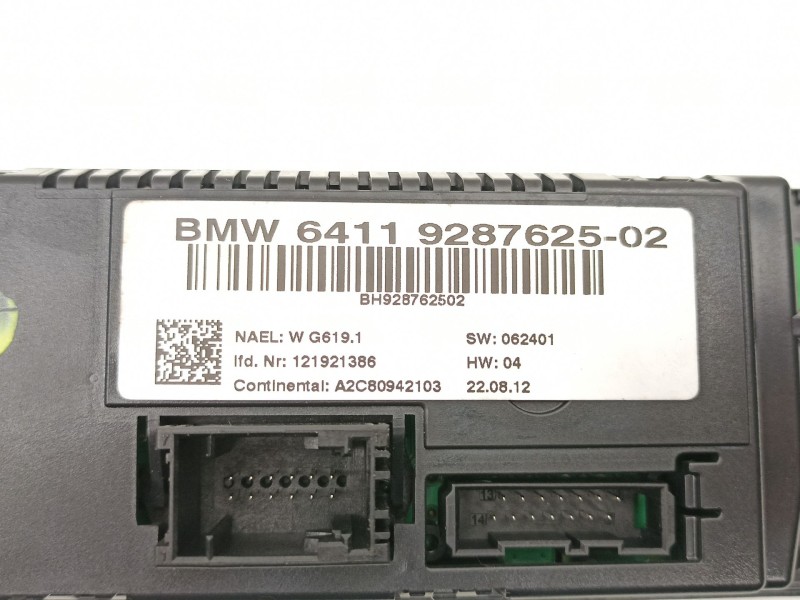 Recambio de mandos calefaccion aire para bmw x1 (e84) xdrive 18 d referencia OEM IAM 64119287625 A2C80942103 