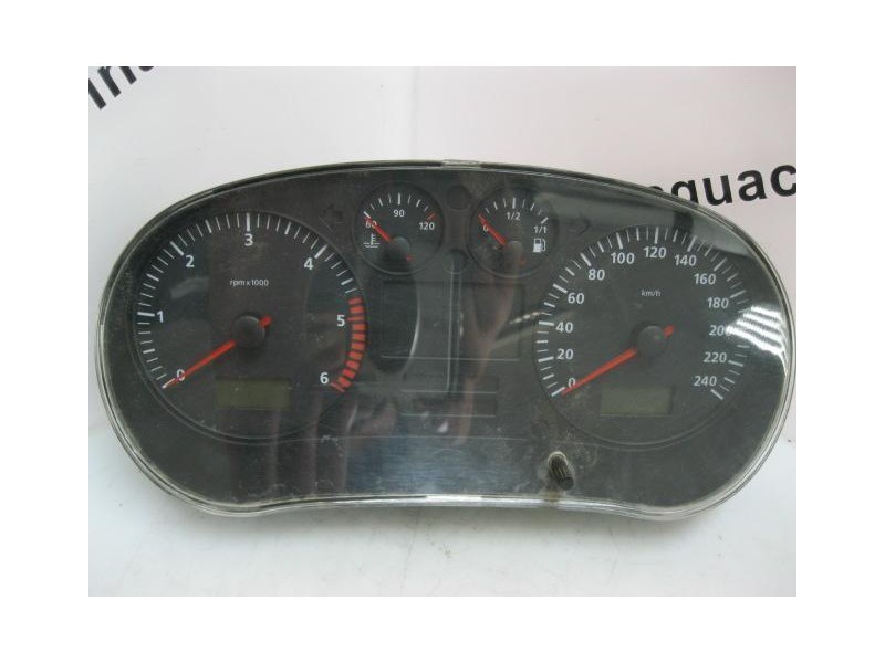 Recambio de cuadro instrumentos : seat leon : 1.9 tdi (asv) (110,16cv) 5p [2001] para seat leon 1.9 tdi (asv)  5p referencia OEM
