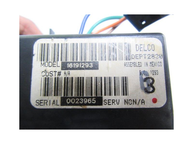 Recambio de mandos calefaccion : pontiac trans : 2.3 g 5p [1994] para pontiac trans 2.3 g referencia OEM IAM   