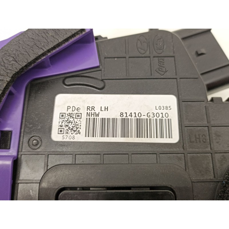 Recambio de cerradura puerta trasera izquierda para hyundai i30 ranchera familiar (pde) 1.6 crdi referencia OEM IAM 81410G3010  