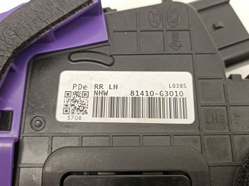 Recambio de cerradura puerta trasera izquierda para hyundai i30 ranchera familiar (pde) 1.6 crdi referencia OEM IAM 81410G3010  