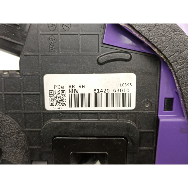 Recambio de cerradura puerta trasera derecha para hyundai i30 ranchera familiar (pde) 1.6 crdi referencia OEM IAM 81420G3010  