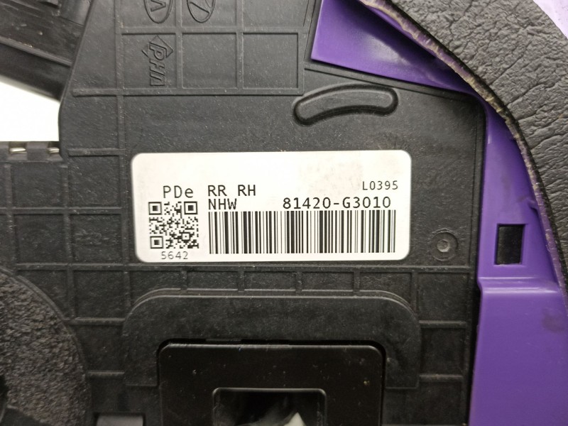 Recambio de cerradura puerta trasera derecha para hyundai i30 ranchera familiar (pde) 1.6 crdi referencia OEM IAM 81420G3010  