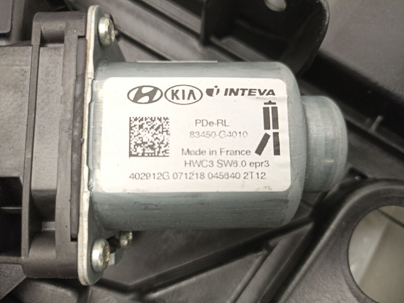 Recambio de elevalunas trasero izquierdo para hyundai i30 ranchera familiar (pde) 1.6 crdi referencia OEM IAM 83450G4010  