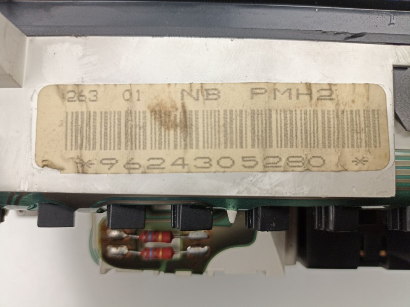 Recambio de cuadro instrumentos para citroën zx (n2) 1.9 d referencia OEM IAM 9624305280  