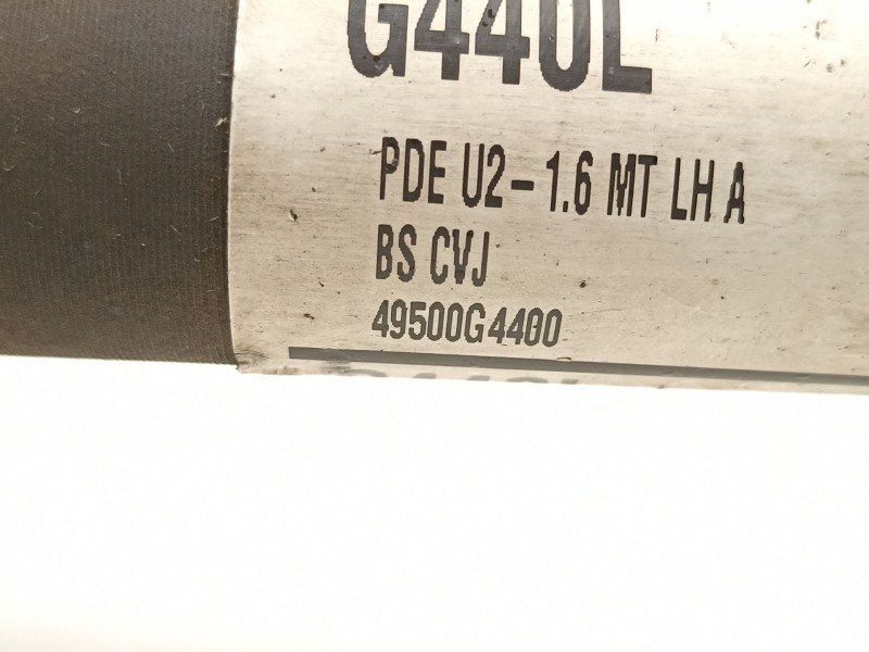 Recambio de transmision delantera izquierda para hyundai i30 ranchera familiar (pde) 1.6 crdi referencia OEM IAM 49500G4400  