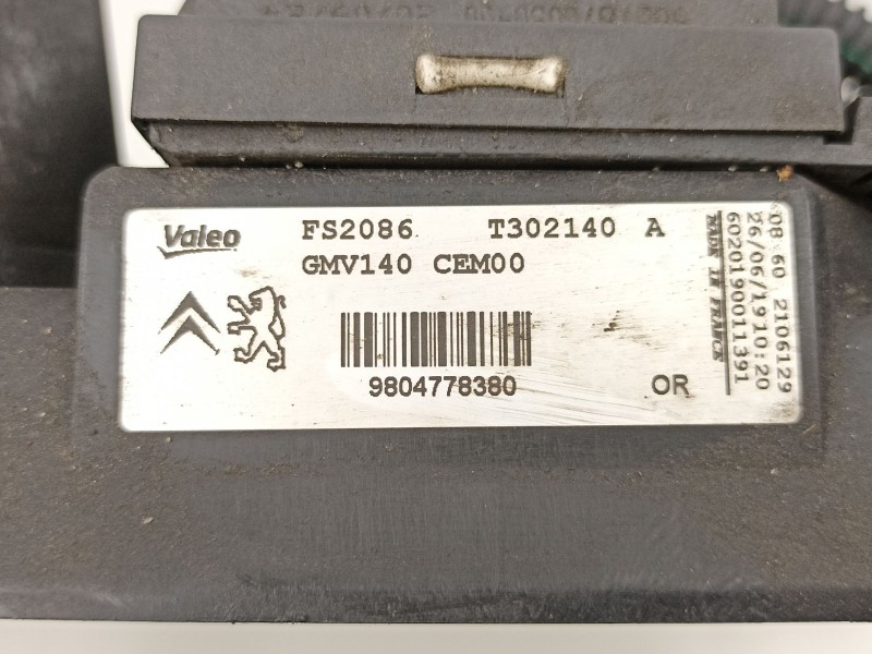 Recambio de electroventilador para peugeot 508 i (8d_) 2.0 hdi referencia OEM IAM 9804778380 GMV140 