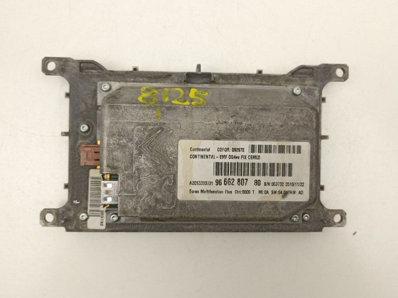 Recambio de radio cd/mp3 para peugeot 508 i (8d_) 2.0 hdi referencia OEM IAM 98023795XZ  