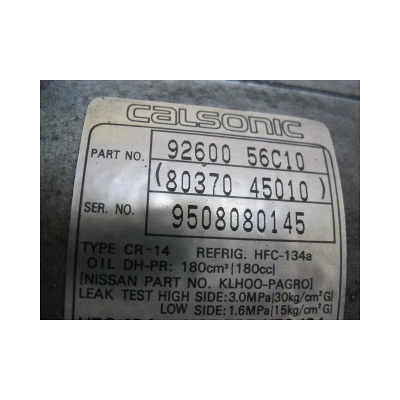 Recambio de aire acondicionado : nissan primera : 2.0 d -cd20 (74,8cv) [1996] para nissan primera 2.0 d -cd20 referencia OEM IAM