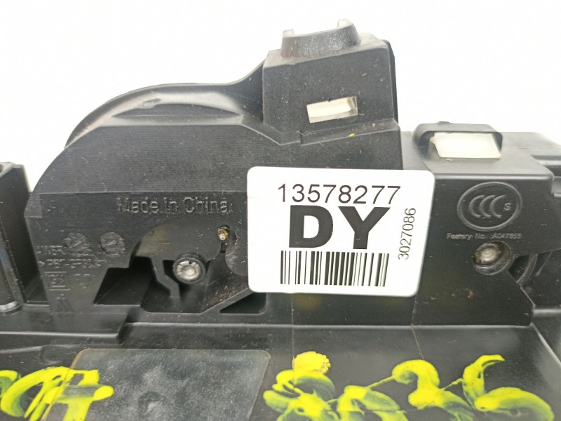Recambio de cerradura puerta delantera derecha para chevrolet cruze fastback (j305) 1.6 referencia OEM IAM 13578277 3027086 