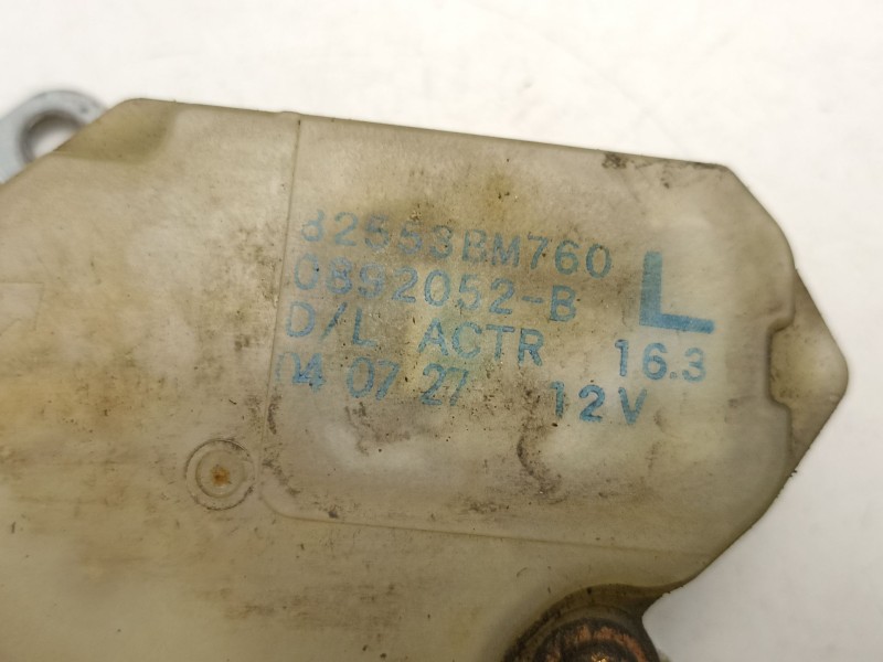 Recambio de cerradura puerta trasera izquierda para nissan almera tino (v10) 2.2 dci referencia OEM IAM 82553BM760  