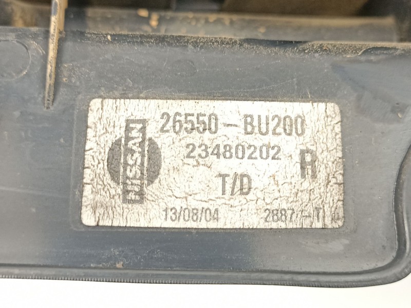 Recambio de piloto trasero derecho para nissan almera tino (v10) 2.2 dci referencia OEM IAM 26550BU200 23480202 