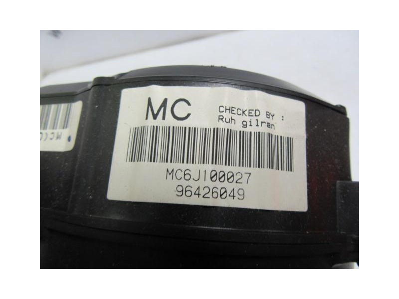 Recambio de cuadro instrumentos : chevrolet kalos : 1.2 g (72,06cv)5p [2007] para chevrolet kalos 1.2 g (72,06cv 1.2 g 5p refere