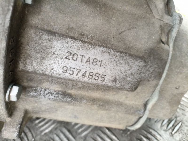 Recambio de caja cambios 5v diesel para peugeot 205 ii (20a/c) 1.8 diesel referencia OEM IAM 20TA81  