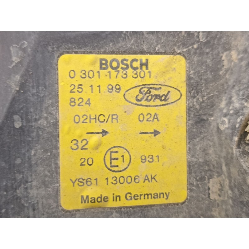 Recambio de faro izquierdo para ford fiesta iv (ja_, jb_) 1.3 i referencia OEM IAM YS6113006AK 0301173301 