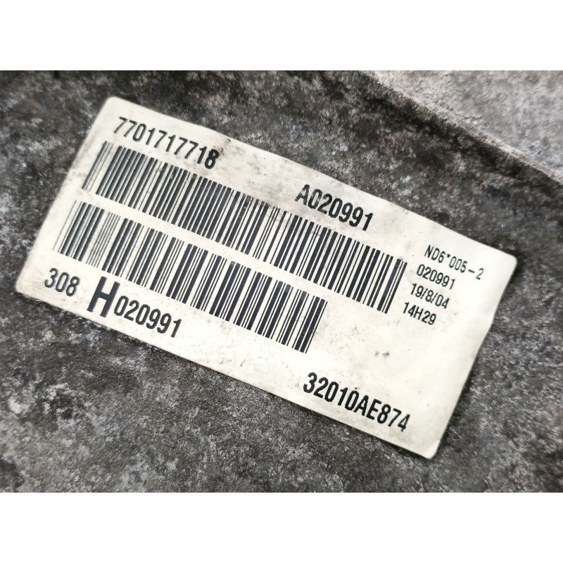 Recambio de caja cambios 6v turbo diesel para nissan almera tino (v10) 2.2 dci referencia OEM IAM ND6005  