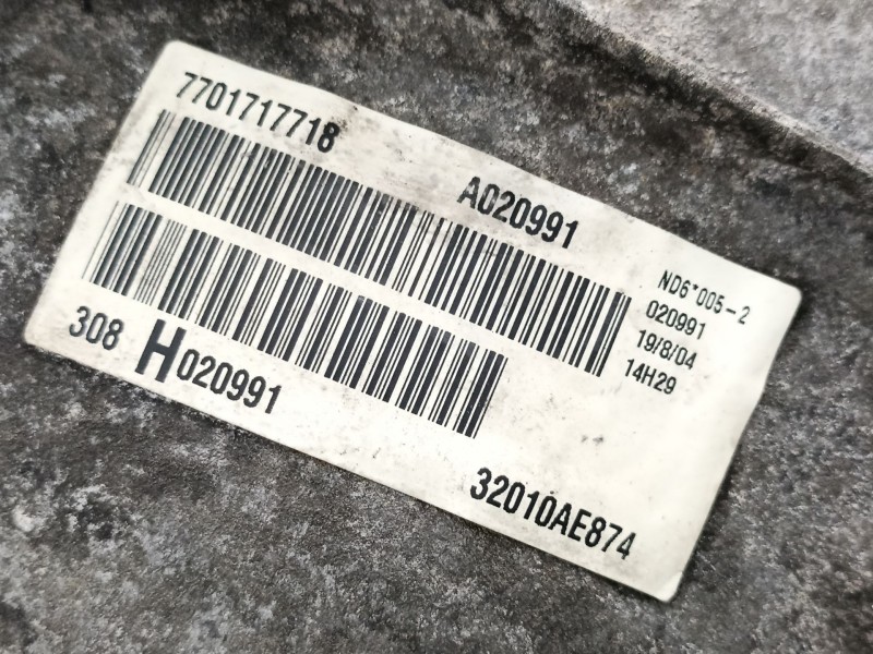 Recambio de caja cambios 6v turbo diesel para nissan almera tino (v10) 2.2 dci referencia OEM IAM ND6005  