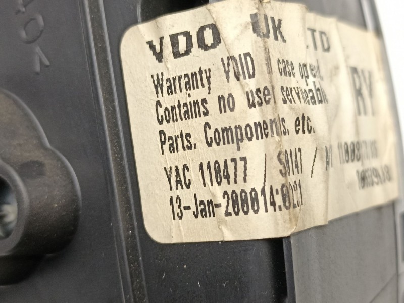 Recambio de cuadro instrumentos para rover 75 (rj) 2.0 cdt referencia OEM IAM YAC110477  