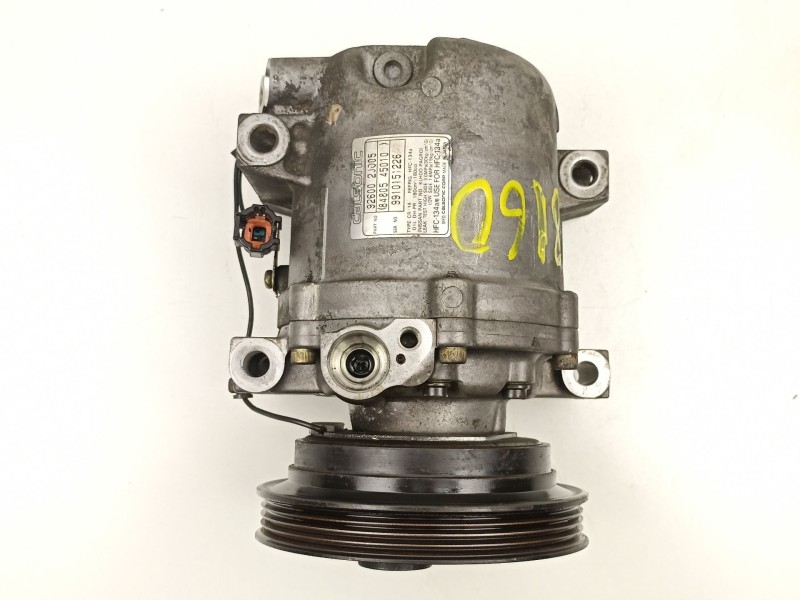 Recambio de compresor aire acondicionado para nissan primera hatchback (p11) 1.6 16v referencia OEM IAM 926002J005 8480545010 