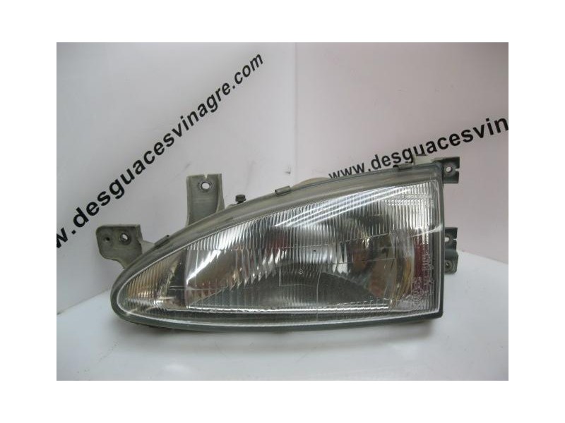 Recambio de faro izq. : hyundai accent : 1.3 g 4eh (84,32cv) 3p cupe [1996] para hyundai accent 1.3 g 4eh cupe referencia OEM IA