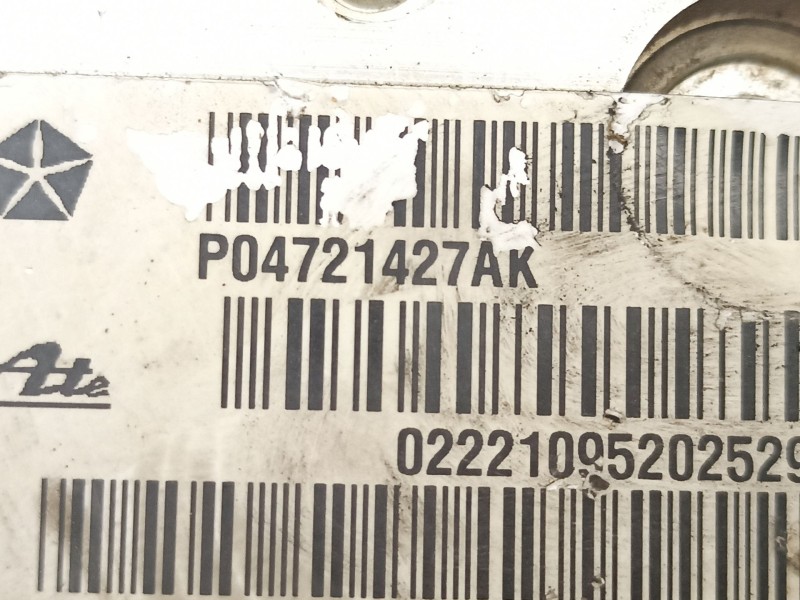 Recambio de abs para chrysler voyager iv (rg, rs) 2.5 crd referencia OEM IAM 4721427AK  P04721427AK
