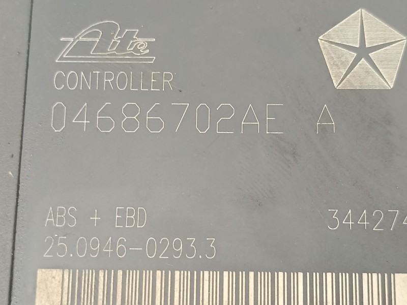 Recambio de abs para chrysler voyager iv (rg, rs) 2.5 crd referencia OEM IAM 4721427AK  P04721427AK