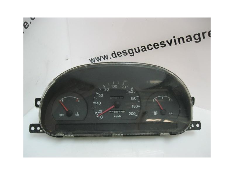 Recambio de cuadro instrumentos : hyundai accent : 1.3 g 4eh (84,32cv) 3p cupe [1996] para hyundai accent 1.3 g 4eh cupe referen