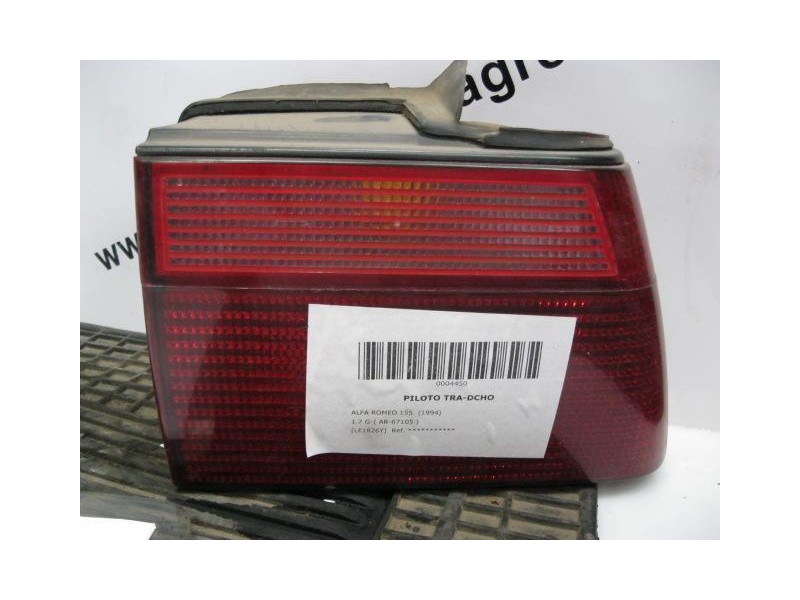 Recambio de piloto trasero dch. : alfa romeo 155 : 1.7 g-( ar-67105 ) [1994] para alfa romeo 155 1.7 g-( ar-67105 ) referencia O