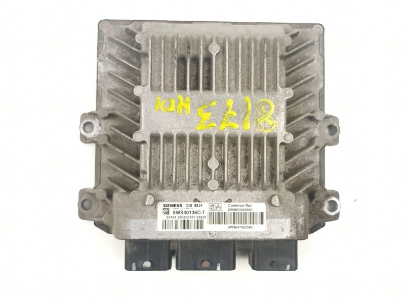 Recambio de centralita para peugeot partner caja/chasis (5_, g_) 2.0 hdi referencia OEM IAM 9653059380 5WS40136C 9647423380