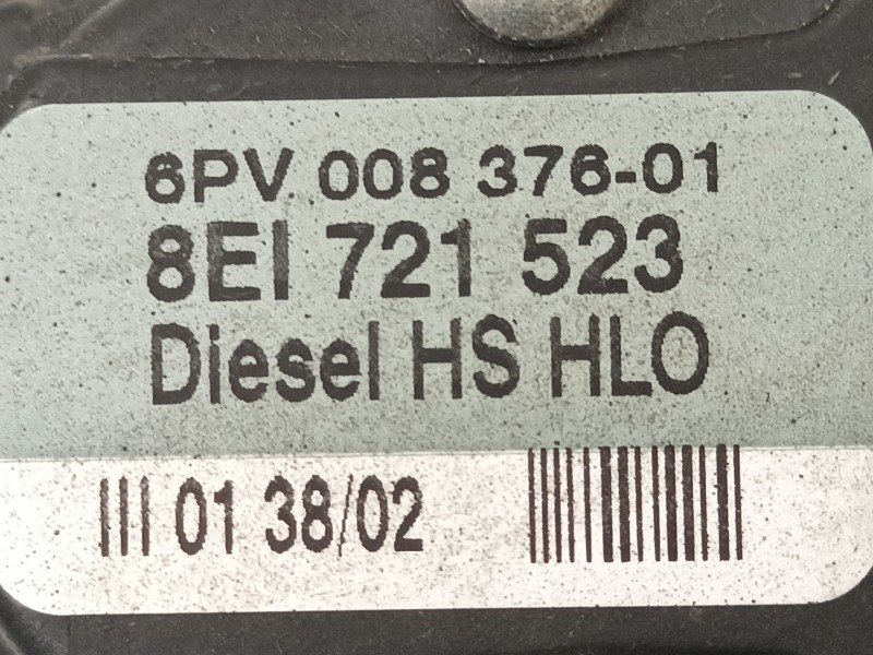 Recambio de potenciometro aceleracion para audi a4 b6 (8e2) 2.5 tdi referencia OEM IAM 8EI721523 6PV00837601 