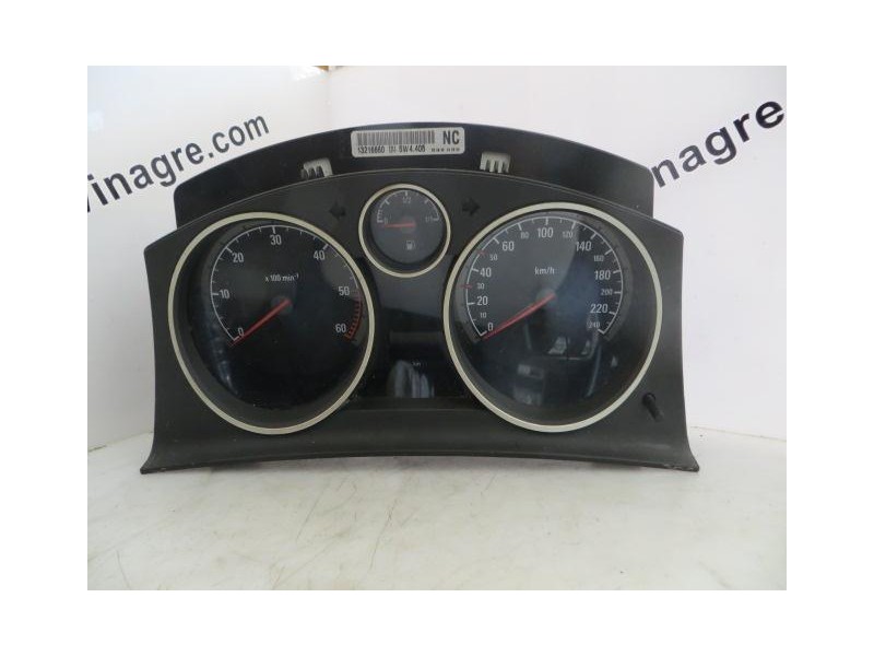 Recambio de cuadro instrumentos : opel astra : 1.9 td td-(gtc)-z19dth- 120cv -h- - 3p [2005] para opel astra 1.9 td td-(gtc)-z19