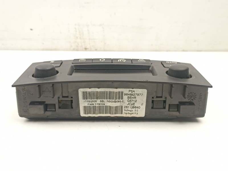Recambio de mandos calefaccion aire para peugeot 307 (3a/c) 1.6 hdi 110 referencia OEM IAM 9646627977 281138640 