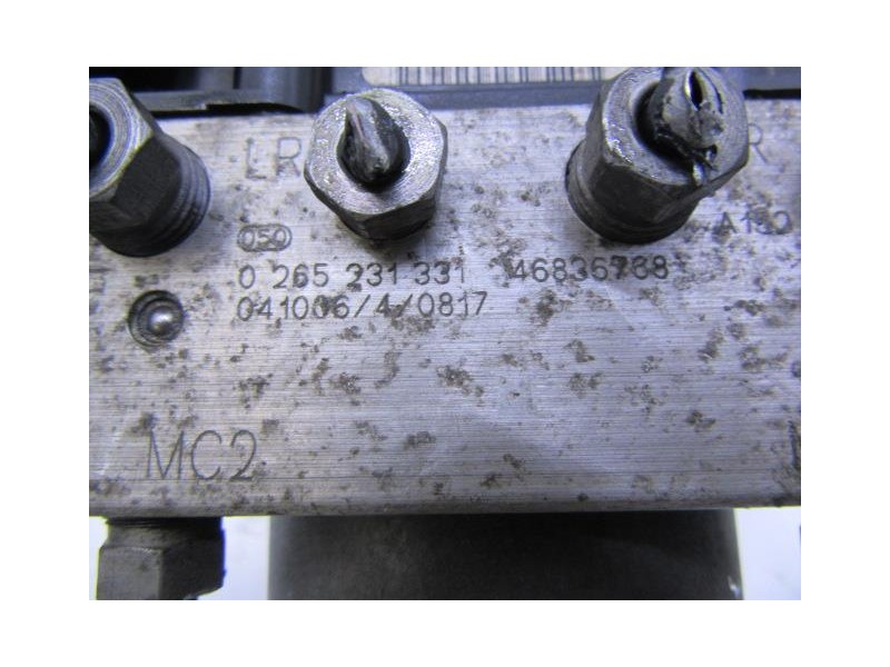 Recambio de abs : fiat punto : 1.9 d (85,65cv) [2005] para fiat punto 1.9 d referencia OEM IAM 0265231331  