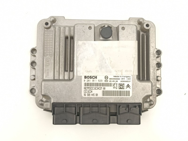 Recambio de centralita para peugeot 307 (3a/c) 1.6 hdi 110 referencia OEM IAM 9658944580 0281011629 9653958980