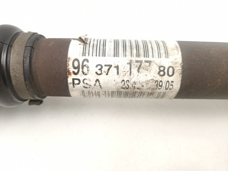 Recambio de transmision delantera izquierda para peugeot 307 (3a/c) 1.6 hdi 110 referencia OEM IAM 9637117780  