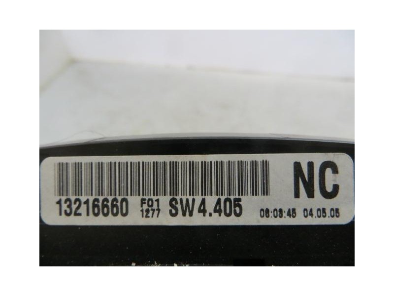 Recambio de cuadro instrumentos : opel astra : 1.9 td td-(gtc)-z19dth- 120cv -h- - 3p [2005] para opel astra 1.9 td td-(gtc)-z19
