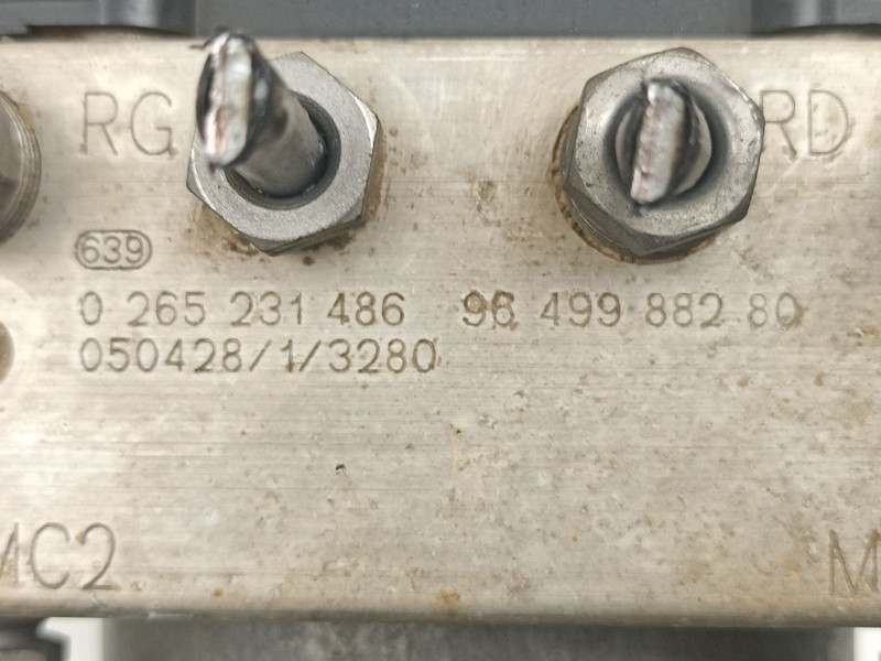 Recambio de abs para peugeot 307 (3a/c) 1.6 hdi 110 referencia OEM IAM 9649988280 0265231486 